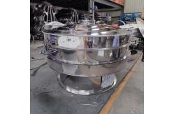 China 3 Layers SUS 304 Cassava Flour Sifter Tapioca Starch Sieving Machine supplier