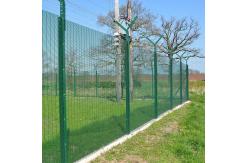 China Durable welded 358 anti climb high security wire mesh fence for sale supplier