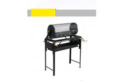 China Burner Rotating Charcoal Bbq Grill , Small Chile Roaster With Adjustable Bbq Stand supplier