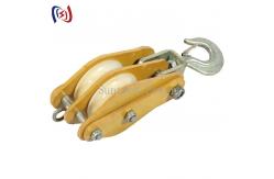 China 50KN Nylon Sheave Insulated Hoisting Tackle Stringing Tools supplier