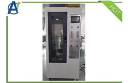 China Automatic Vertical Flame Propagation Cable Testing Machine With Fume Hood supplier