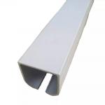 Curtain Tracks Aluminum Square Profile Rail Accessories 6063 T5