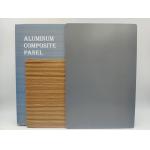 Fire Resistant ACP Board Panels 0.4mm Alloy Stone Grain Texture for Architectural Column Wrapping for sale