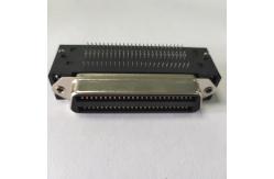 China Amphonel 957 100 way Centronics Connector Right Angle PCB Mounting supplier
