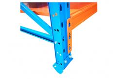 China Customized Heavy Duty Industrial Pallet Racks Q235B Cold Steel 4.5T Per Layer supplier