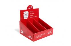 China Mini Retail Tabletop Cardboard Display Stands Boxes With Heart Lung Foundation supplier