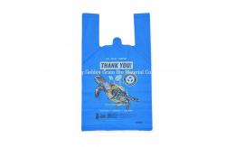 China Custom Logo Compostable Biodegradable Shopping Bag T Shirt 100micron supplier