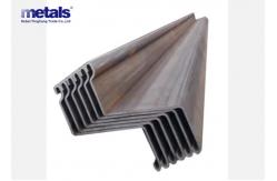 China Bulk Hot Rolled Steel Piles Sheet Metal Piling For Infrastructure Retaining Wall supplier