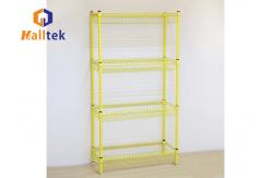 China 120kgs/Layer Chrome Plated Metal Wire Display Rack ODM supplier