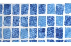 China 3D Texture Design 18x33 Pool Liner 25m Mosaic Light Blue Pool Liner supplier