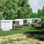 Temporary Modular Space Capsule House Prefab Pod Homes OEM