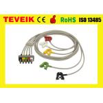 HP Medical Patient Monitor ECG Cable M1633A EKG Cable 5 leads Clip IEC for sale