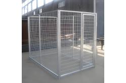 China 1.5x2M Easy To Install Galvanized Outdoor Dog Kennel Metal Dog Cage supplier
