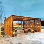 Customizable Rusted Steel Cladding Custom Thickness Modern Interior Decorating for sale