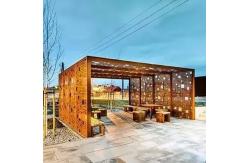 China Customizable Rusted Steel Cladding Custom Thickness Modern Interior Decorating supplier
