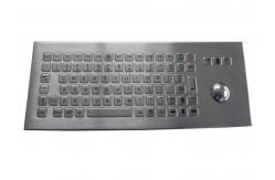 China IP68 Waterproof Vandal Proof Industrial Metal Keyboard With Trackball supplier
