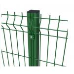 Powder Coated 3.0mm Welded Wire Mesh Security Fence 3d Curvy Galvanized for sale