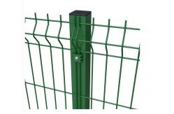 China Galvanized Welded 3d Curved Wire Mesh Fence For Garden supplier