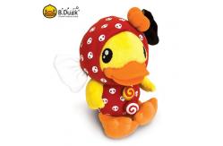 China Cute Plush Yellow Duck Cotton Material For Baby 29cm 23cm 90cm Height supplier