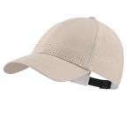 Wholesale Custom 6 Panel Unisex Laser Perforated Waterproof Baseball Golf Cap Hat Mesh Sport Hats for sale