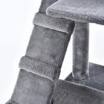 Custom Wooden Cat Climbing Tree with Modern Luxury Design and Scratching Post Tower