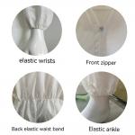 Breathable Protective Clothing En1149 Microporous Coveralls With Fully Closed Design for sale