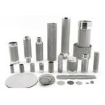 Cylindrical Metal Sintering Wedge Wire Strainer Filtration To Purify Sieve Residue for sale