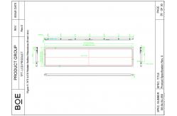 China 24'' BOE 1920RGB*360 Bar high contrast ratio TFT LCD Module supplier