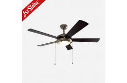 China Classic 52 Ceiling Fan with LED Light & Pull Chain Control supplier