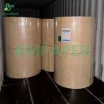 120GSM High Breakage Resistance Handbags Brown Kraft Sack Paper for sale