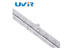 China Single Tube Quartz Infrared Lamps  RS Base with white coating supplier