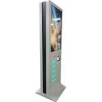 High End Cell Phone Charging Stations Remote Access Ads Function For Train Station for sale