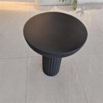 GRC Concrete Table Sets Modern Cement Dining Table Set Customized
