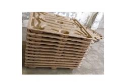 China 1200*1000 mm Automatic Double Molds Wood Pallet Machine in India supplier
