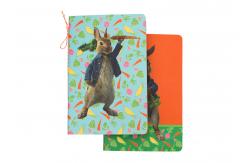 China Childrens Custom Printed Notebooks , Personalized Notebook Pages Red White String supplier