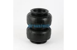 China Static Height 142MM Rubber Air Spring 130142H-2 Double Convoluted Air Suspension supplier
