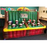 Inflatable Outdoor Games PVC Inflatable Inflatable Zap A Mole Game With IPS System for sale