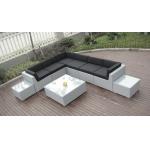 Patio Outdoor Rattan Sofa , UV Resistant Contemporary Corner Sofa for sale