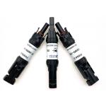 Female And Male  Solar Panel Cable Connectors Torch Type IP67 Protection for sale