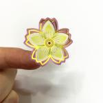 Custom Printed Self Adhesive Japanese Washi Tape Die Cut Washi Tape Stickers for sale