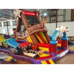 Inflatable Business Park Theme Huge Inflatable Dry Slides And Slides