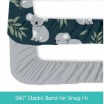 Breathable Bassinet Cover Sheet Machine Washable With Modern Minimalist Style