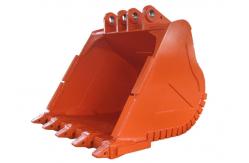 China 10 CBM Excavator Rock Bucket High Loading Capacity With ISO Certified supplier