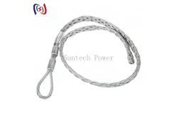 China 80kn Wire Rope Pulling Conductor ACSR Cable Mesh Socks supplier