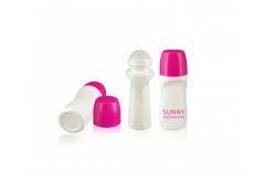 China Special Shaped Round Mini Volume Empty 30ml Roll On Bottle Plastic PP supplier