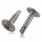 Plain Finish M2 to M200 Steel Pan Head Drilling Screws Manufactured to Meet Standards of DIN ANSI JIS IFI Guaranteed for sale
