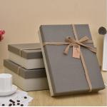 Matt / Glossy Lamination Rigid Cardboard Packaging Boxes For Apparel And Shoes