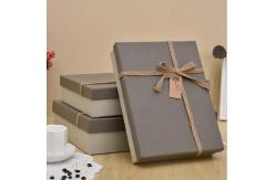 China Matt / Glossy Lamination Rigid Cardboard Packaging Boxes For Apparel And Shoes supplier