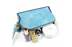China Recyclable Half Moon Shape Makeup Travel Bag With Tassel supplier