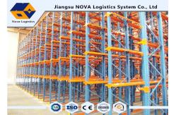 China Industrial Warehouse Drive In Pallet Racking For High Density Storage supplier